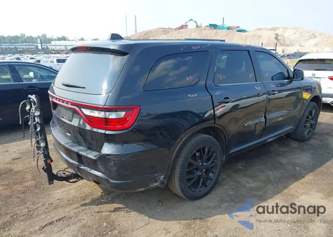 2015 Dodge Durango Sxt из США, поврежденный, VIN 1C4RDJAG5FC101619